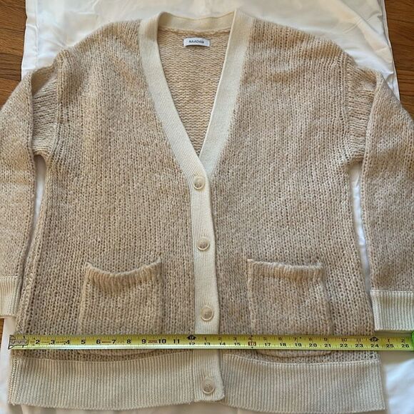 NAADAM grandfather cardigan sweater women’s XL - Picture 7 of 11